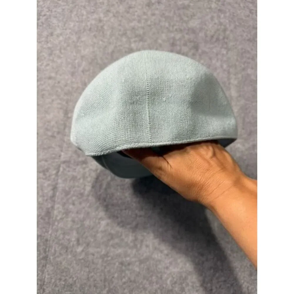 Kangol Tropic 504 Ivy Flat Cap Light Blue Size Large Newsboy Golf Hat